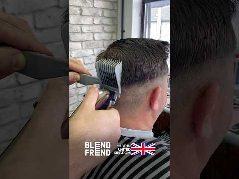 World’s first fading comb for home haircuts 💇‍♂️- www.blendfrend.com