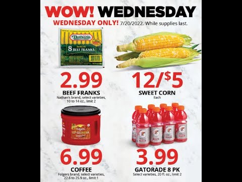 Hy-Vee WOW Wednesday & Super Hot Deals Coupons 07.20.2022-07.26.2022 Sale Stock-up Prices Prepping