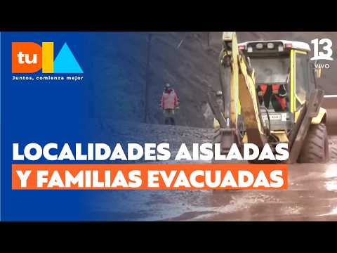 Alerta SAE: Evacuaciones preventivas en la región de Atacama por peligro de aluviones | Tu Día