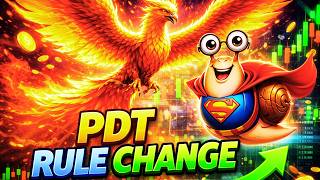 Day Trading - MASSIVE NEWS Big PDT Rule Change! Made $1000 on 1 Trade in a Few Minutes! 📈