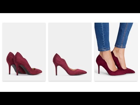 Czerwone szpilki Edynburg - DeeZee.pl