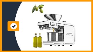 InLoveArts Prensa de Aceite Electrónica 700W Hogar Máquina de Prensa de Aceite de Oliva