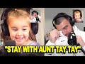 Travis Kelce BURSTS INTO Tears As Baby Niece Wyatt Wants To Stay With Taylor Swift