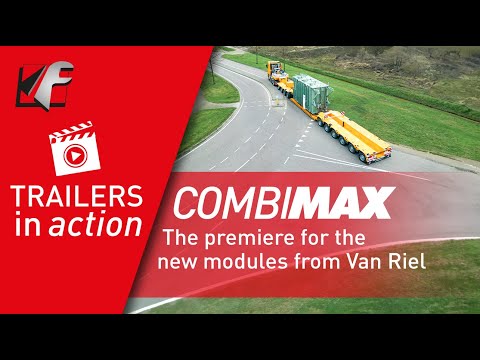 Faymonville CombiMAX: The premiere for the new modules from Van Riel