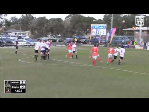 2016 NNSWF NPL Semi Final 1st leg Highlights - Maitland FC v Edgeworth Eagles
