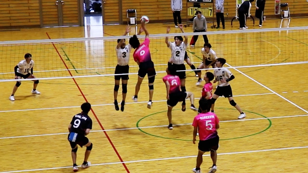 【近畿私学大会2025】準決勝　開智 vs 桃山学院　 第１セット　＜男子バレーボール＞