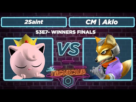 The Nightclub S3E7: CM | Aklo vs 2Saint - Winners Finals SSBM
