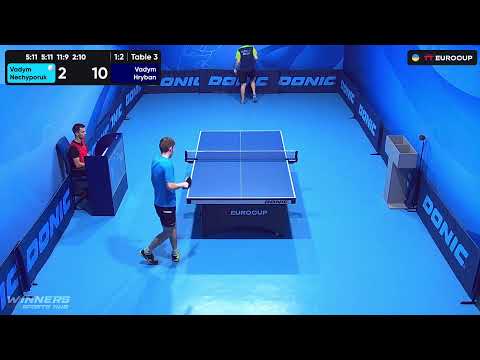09:55 Vadym Nechyporuk - Vadym Hryban 04.09.2023 TT Euro.Cup  Ukraine Star. TABLE 3