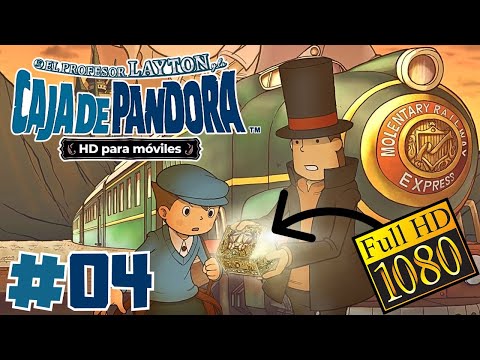 [🔴DIRECTO] EL PROFESOR LAYTON Y LA CAJA DE PANDORA HD | #04 | GAMEPLAY COMPLETO EN ESPAÑOL