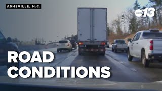 Asheville road conditions