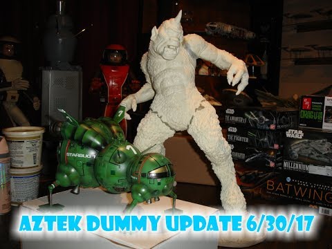 Aztek Dummy Update 6/30/17 - Starbug pt. 3  and Cyclops pt.1
