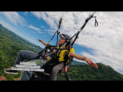 Marcos Joel || Tandem Paragliding Malaysia Book Of Record (15/9/2024)