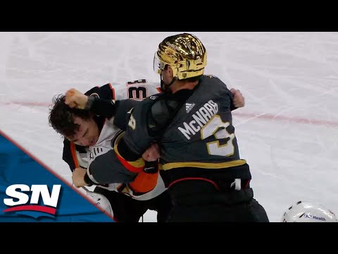 Penalties Handed In Ducks-Golden Knights Second Period Brawl