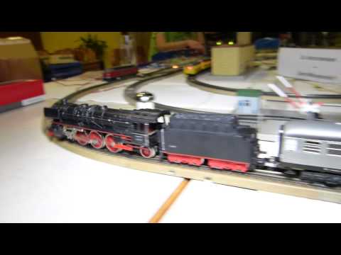 39. Stummi-Treff WN,  30 - BR 01 097 (Märklin 3008) mit Silberlingen