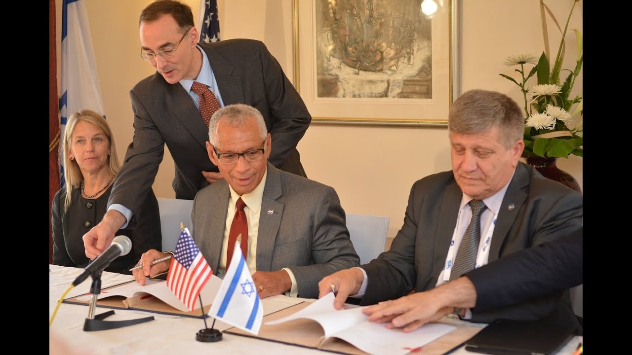 NASA and Israel Space Agency Sign Agreement