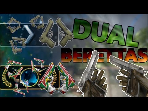 Silver 1 to Global Elite ★ Dual Berettas CSGO