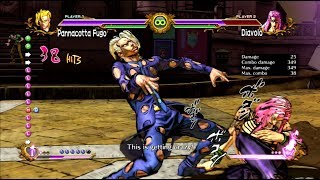 JoJo's All Star Battle: Fugo Rotate Cancel BnB - HD