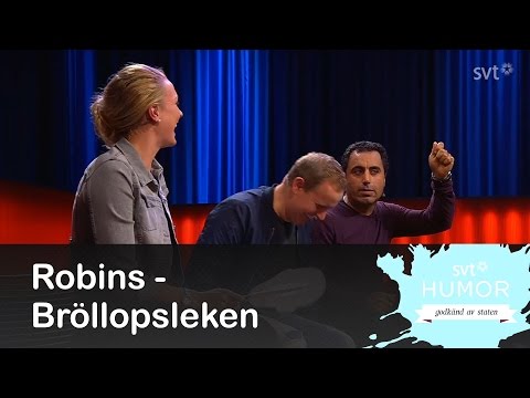 Özz Nûjen & Måns Möller leker Bröllopsleken i Robins