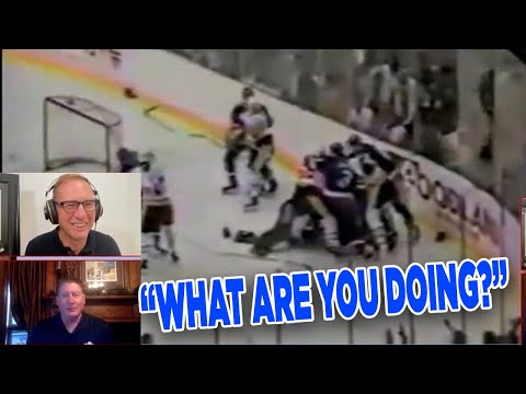 Healy vs. Lemieux: "WHAT ARE YOU DOING?" | NHL History | Hilarious Hockey Spat with Mario Lemieux