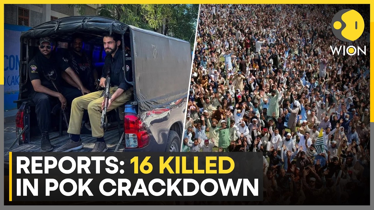 PoK Protests Escalate: Thousands Defy Crackdown In Rawalakot | WION