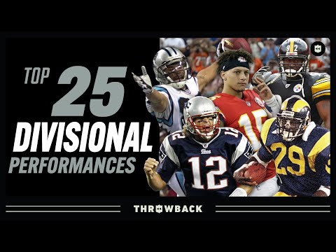 Top 25 Divisional Round Performances: Brady, Mahomes, Dickerson, & More!