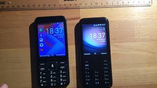 First look review myPhone Up Smart vs Nokia 8000 4G