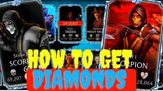 How to get DIAMONDS in MK Mobile 2022 as FREE TO PLAY!