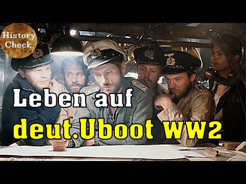 What was life like on a German submarine during World War II?