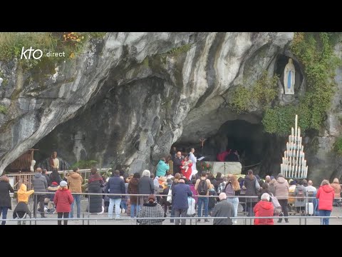 Chapelet du 10 décembre 2023 à Lourdes