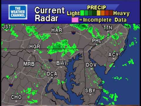 Weatherstar 4000 emulator - Baltimore, Maryland - March 26, 2013