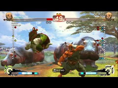 Bullcat [Gouken] vs KEIKE DESORA [Gouken] SSF4 Japanese Online Ranked Matches - TRUE-HD