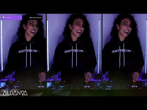 Aldanya - JUST TECHNO - Live stream London 11-04-2022