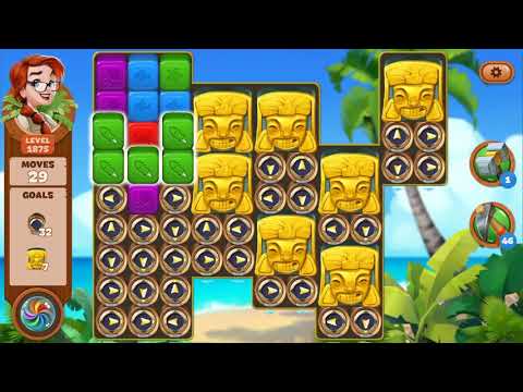 Lost Island Blast Adventure Level 1875 NO BOOSTERS - A S GAMING ✔️