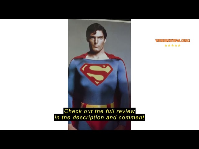Vídeo relacionado con HWC Trading Superman A3 Enmarcado Regalo De Visualización De Fotos De Impresión De Imagen Impresa Autógrafo Firmado Por Christopher Reeve Los Aficionados Al Cine