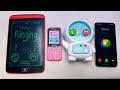 Drawing Pad Vs Nokia 210 Vs Clock Alarm Vs Galaxy A15 Incoming Call