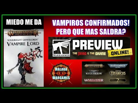 Preview Warhammer Online 23/01/21 Death & Divine