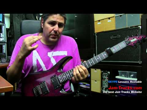 Michael Romeo (Symphony X) Ultra Fast Tapping Lick Part1 | Lick of the Week 137