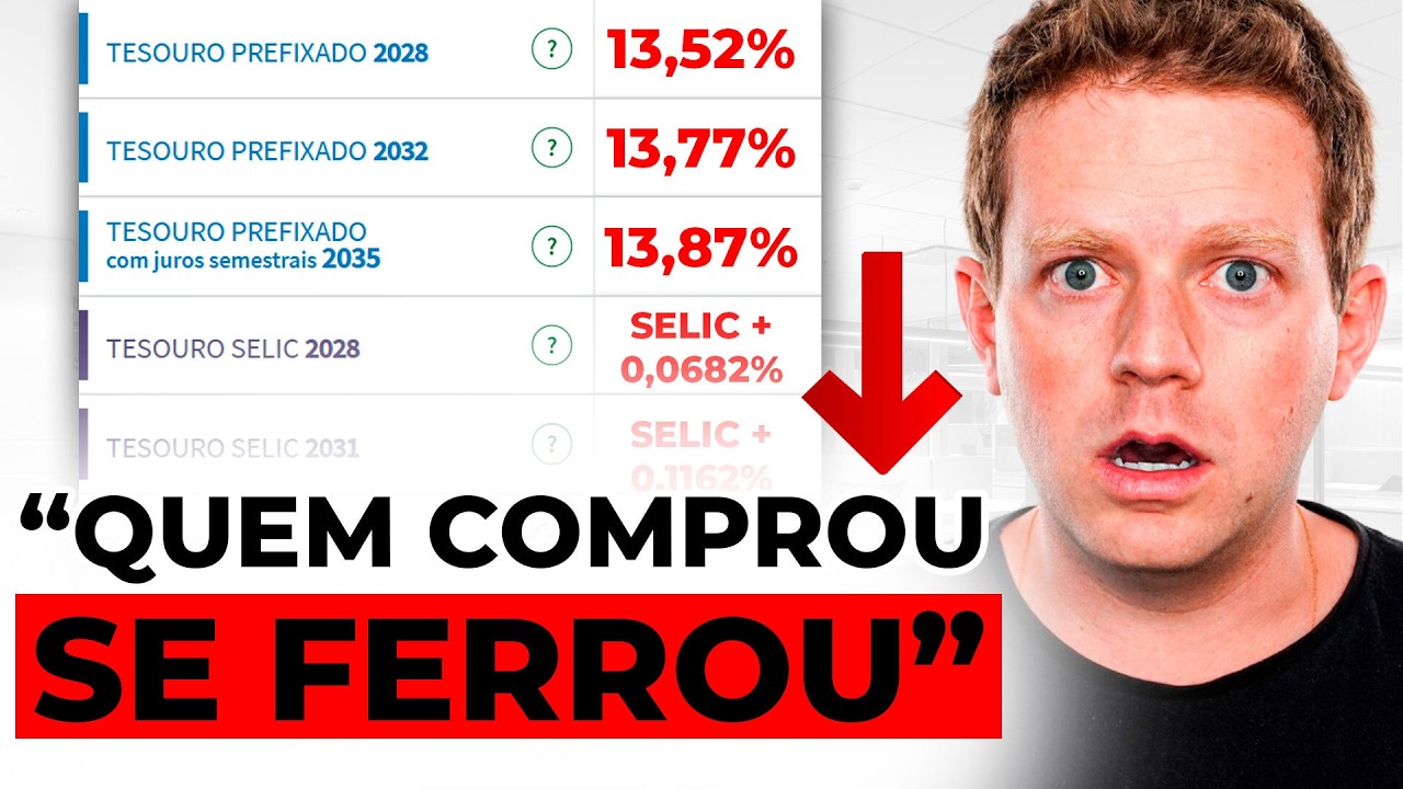 URGENTE: TESOURO DIRETO EM QUEDA LIVRE! PREPARE-SE...