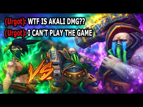 Urgot Literally Can’t Touch Akali