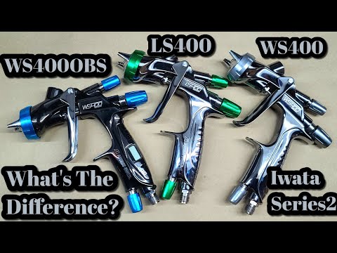 Anest Iwata WS400 LS400 WS400OBS Series 2, Whats The Difference