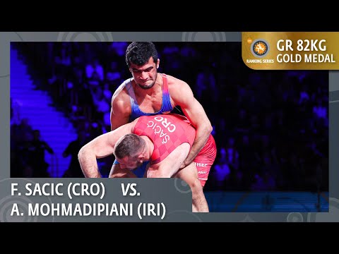 Gold Medal • GR 82Kg • Filip SACIC (CRO) vs. Alireza Azizkhoon MOHMADIPIANI (IRI)