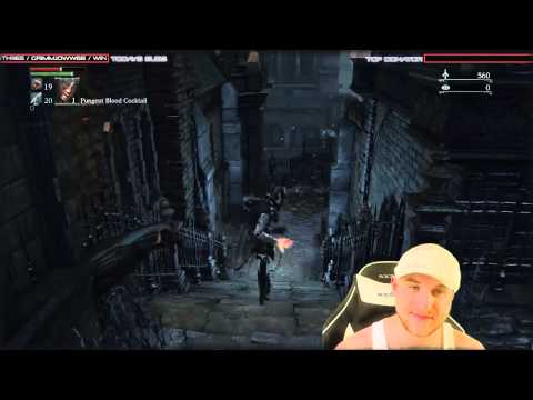 Lets play Bloodborne Blind! Session 1 (pt4)
