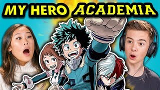 TEENS REACT TO MY HERO ACADEMIA