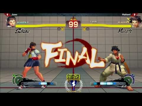 Juso vs Haitani TGS2013 Capcom Cup Qualifier  - SSF4: AE Ver. 2012