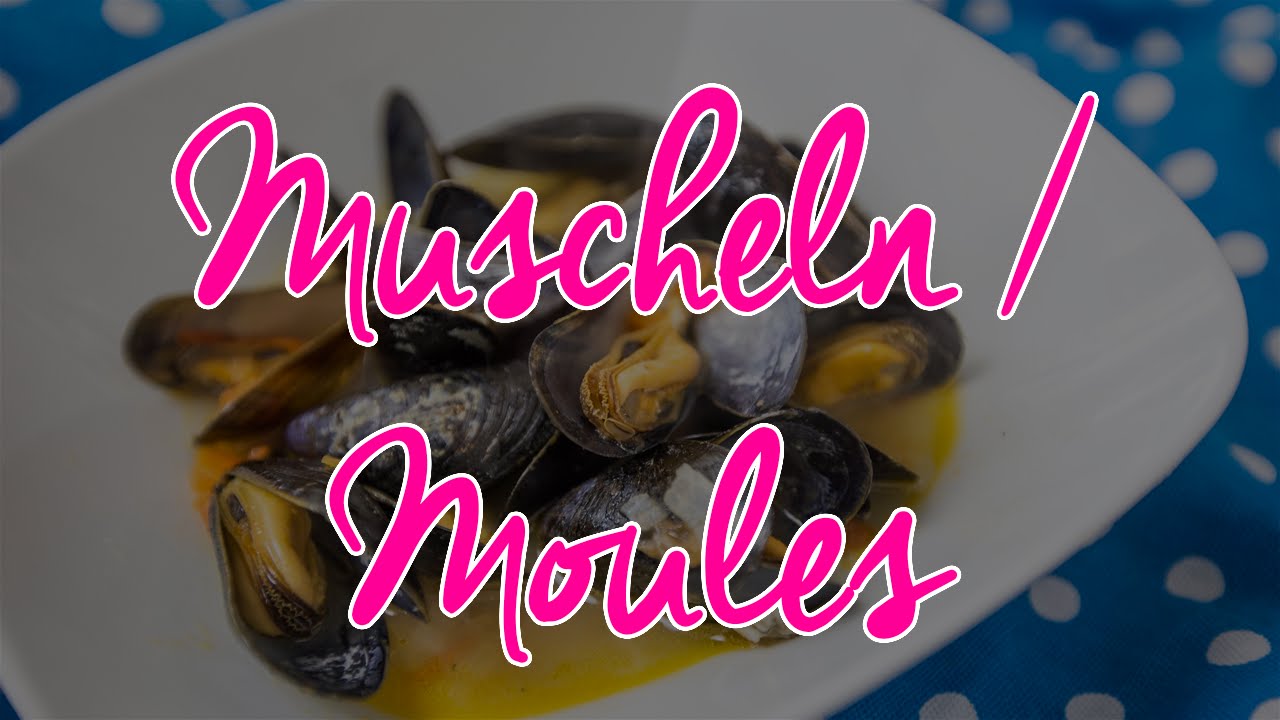 Muscheln / Miesmuscheln / Moules in Weisswein