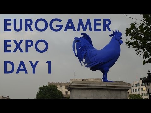 Eurogamer 2013 - Day 1 - London Trocadero, Trafalgar Square, Namco Station, Tower Bridge