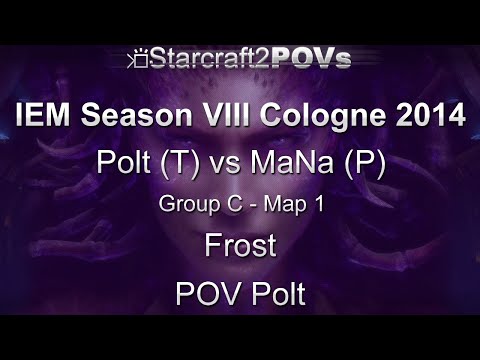 SC2 HotS - IEM VIII Cologne 2014 - Polt vs MaNa - Group C - Map 1 - Frost - Polt [스타2]