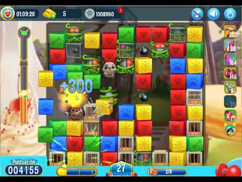 Pet Rescue Saga Nivel 2398 sin booster.-