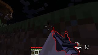 Destroy the pillager outpost and saving the iron golem #minecraft #minecraftbuilding #memes