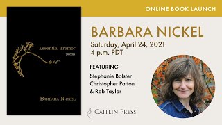 BOOK LAUNCH • Essential Tremor by Barbara Nickel